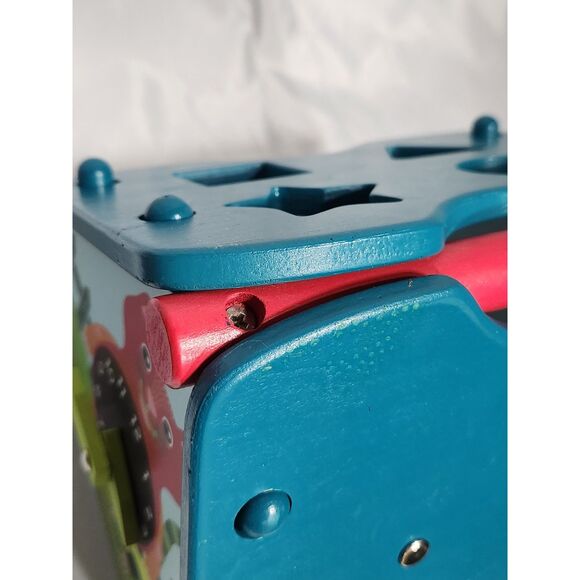 Ginsey OOPS wooden Happy House shape sorter no shapes - Picture 10 of 10